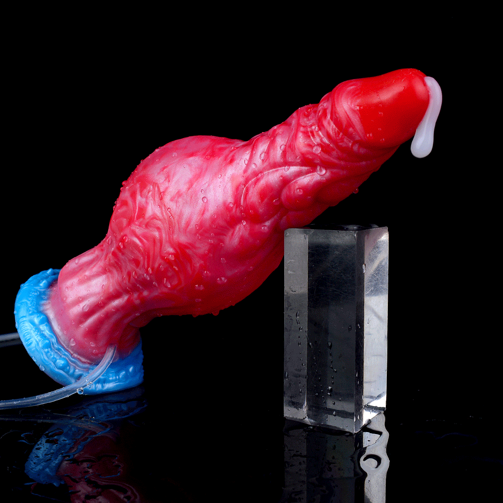 Black Dragon Inflatable Dildo – Squirting Fantasy Toy by BeastGasm - BeastGasm