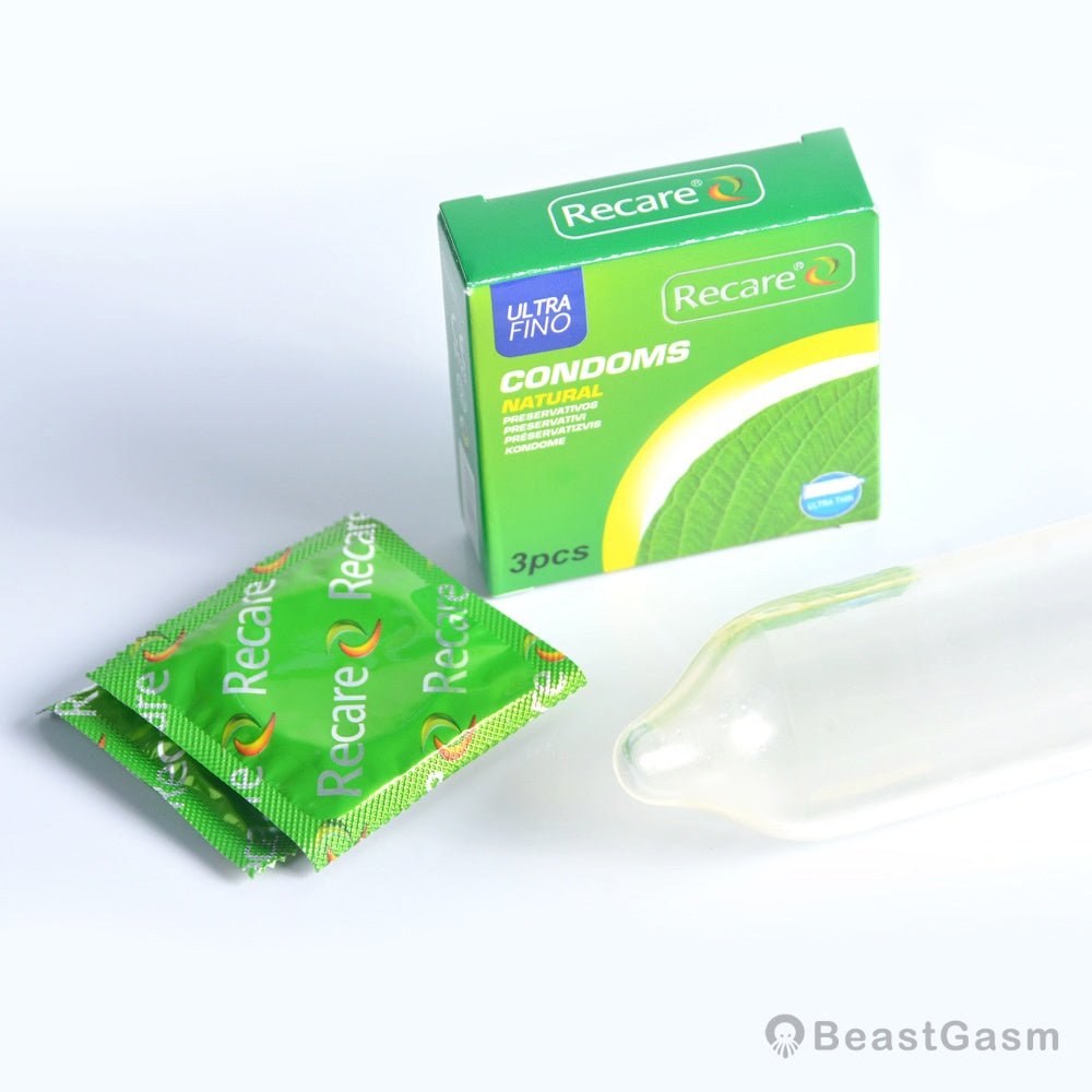 Mint-Flavored Ultra-Thin Condoms – Smooth, Cool, Natural Latex - BeastGasm