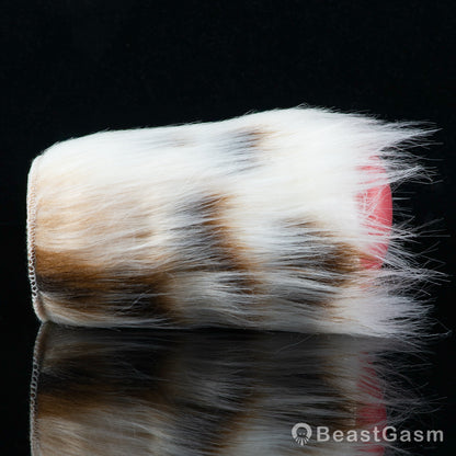 🐆 Snow Leopard Pocket Pussy | Detachable Fur Male Masturbator