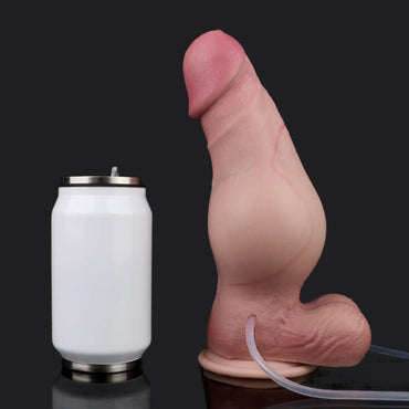 Inflatable Squirting Dildo – The Behemoth 9” Cum Beast - BeastGasm