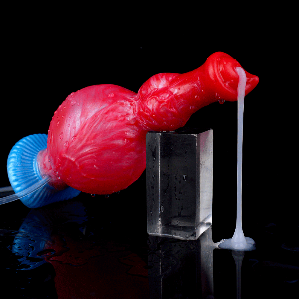 جروتسلانج - ديلدو قابل للنفخ مع قذف السائل المنوي