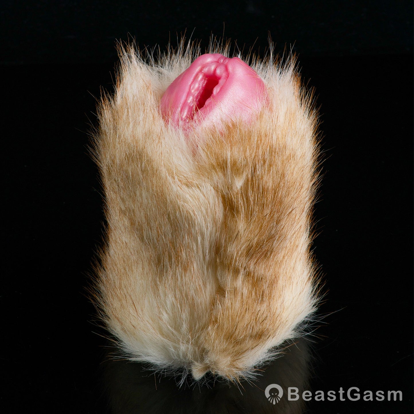 🦊 Fennec Fox Pocket Pussy | Removable Fur Male Masturbator
