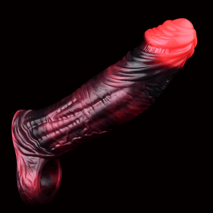 Kavan Crimson Cock Sleeve – Stretchable, Lifelike, Intense
