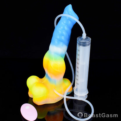 🐺 FENRIR Vibrating Wolf Dildo Glow Fantasy Toy