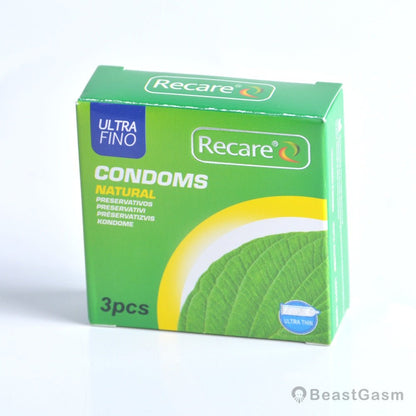 Mint-Flavored Ultra-Thin Condoms – Smooth, Cool, Natural Latex - BeastGasm