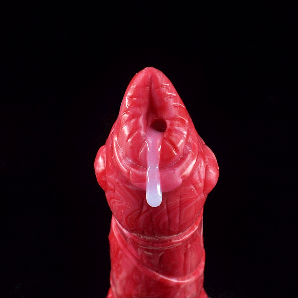 🦌 8.4-Inch Cotys - Deer Horn Alien Dildo with Ejaculating Function - BeastGasm