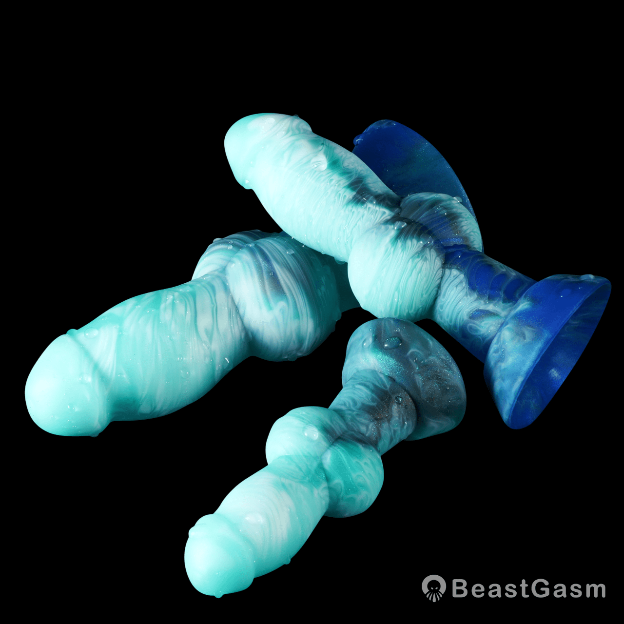 French Bulldog Fantasy Dildo – Gradient Waterproof Anal Plug - BeastGasm