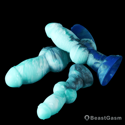French Bulldog Fantasy Dildo – Gradient Waterproof Anal Plug - BeastGasm