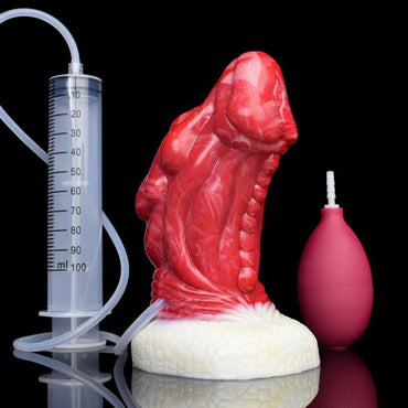 🐲 6.5 - Inch Grond - Squirting Dragon Butt Plug, Fantasy Anal Dildo - BeastGasm