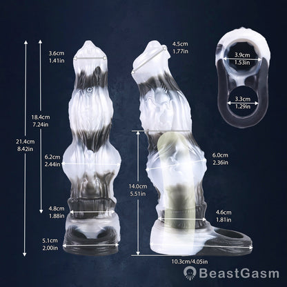 🐦‍🔥 Alien Dragon Fantasy Vibrating Wearable Penis Sleeve