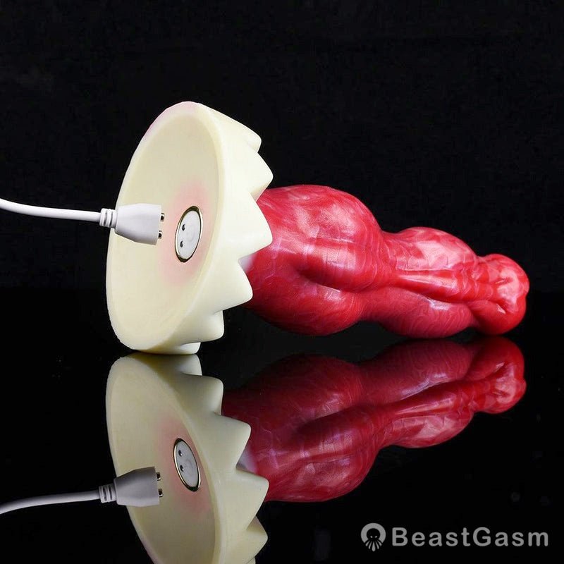 7 - Inch Dante Double Knot Werewolf Vibrator - BeastGasm