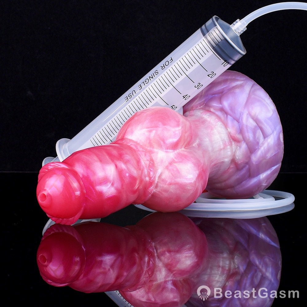 7.48” Canine Dildo with Squirting Knot – Eskimo by FantasyFever - BeastGasm