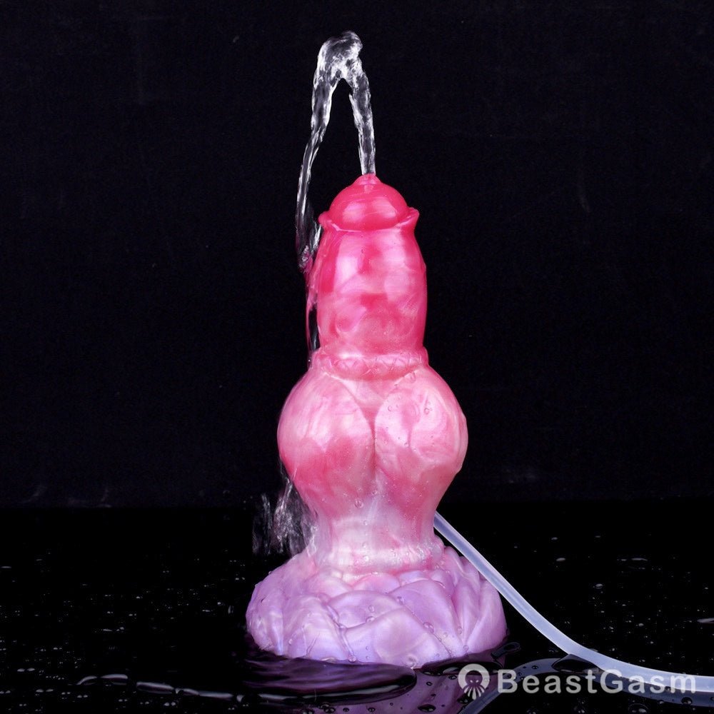 7.48” Canine Dildo with Squirting Knot – Eskimo by FantasyFever - BeastGasm