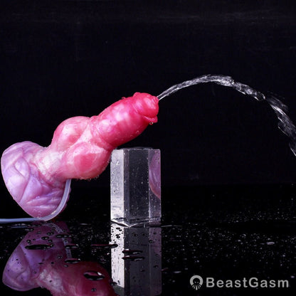 7.48” Canine Dildo with Squirting Knot – Eskimo by FantasyFever - BeastGasm