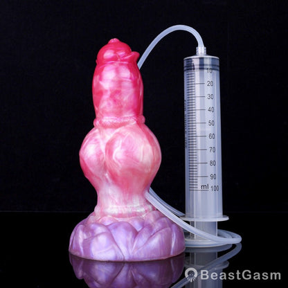 7.48” Canine Dildo with Squirting Knot – Eskimo by FantasyFever - BeastGasm