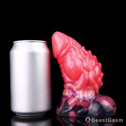 Tentacle Dildo Butt Plug – Blood-Red Alien Fantasy Anal Toy - BeastGasm
