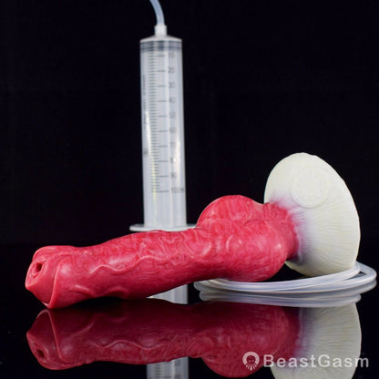 🐕 8 - Inch Erebus - Squirting Canine Dildo, Ejaculating Dog Knot - BeastGasm