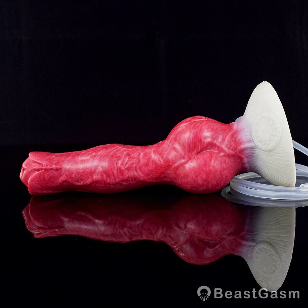 🐕 8 - Inch Erebus - Squirting Canine Dildo, Ejaculating Dog Knot - BeastGasm