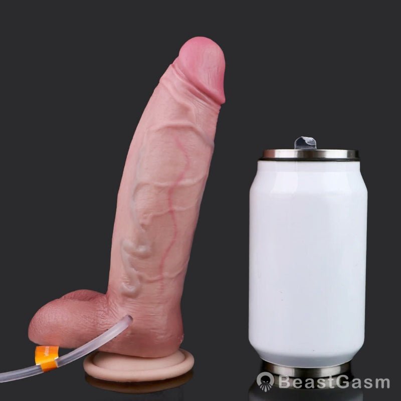 8” Inflatable Fantasy Dildo with Cumshot – The Warrior Rises - BeastGasm