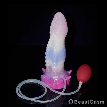 🐙 8.4” Giganteus Ejaculating Tentacle Dildo – Squirting Monster Fantasy - BeastGasm