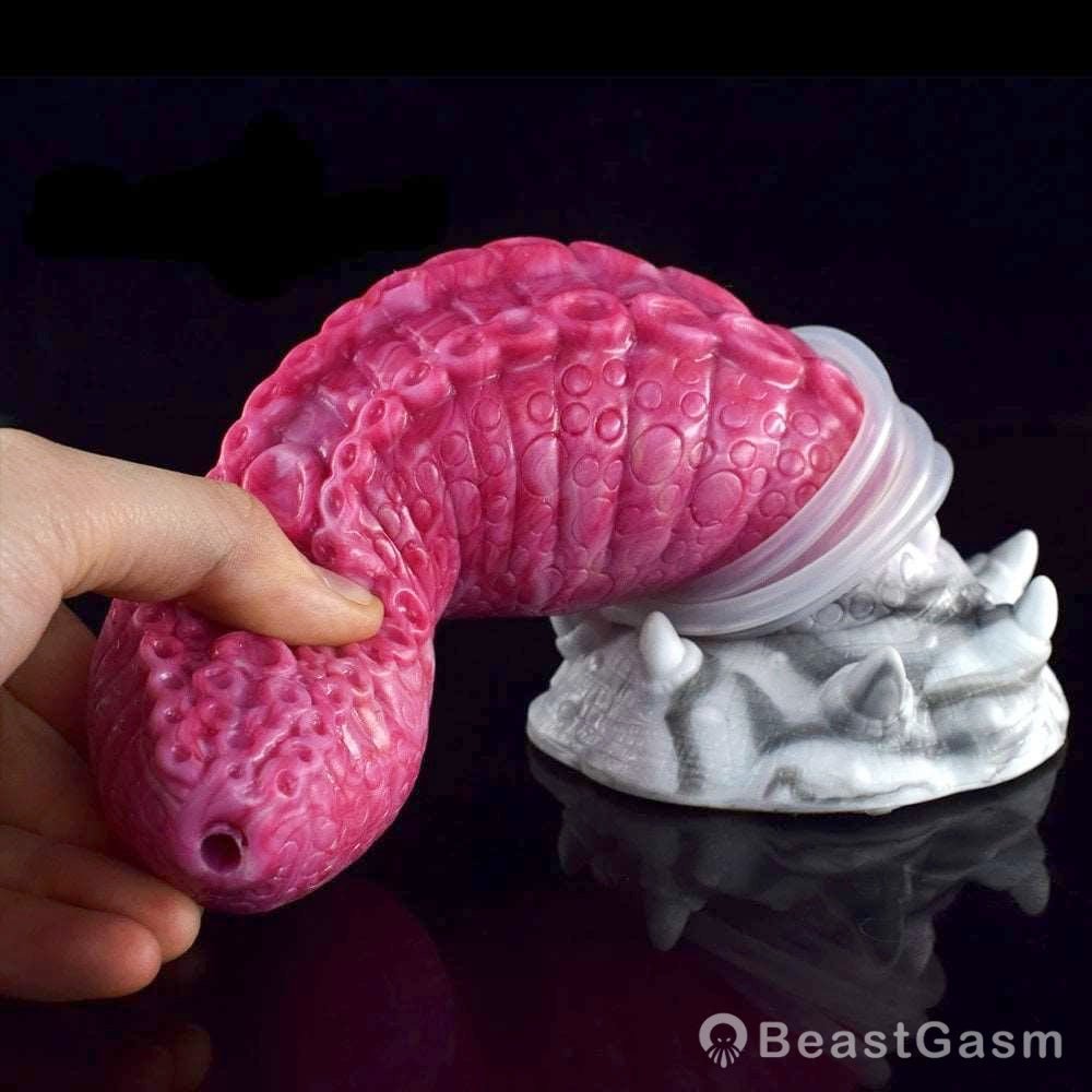 🐙 8.4” Giganteus Ejaculating Tentacle Dildo – Squirting Monster Fantasy - BeastGasm
