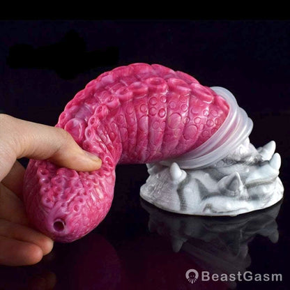 🐙 8.4” Giganteus Ejaculating Tentacle Dildo – Squirting Monster Fantasy - BeastGasm
