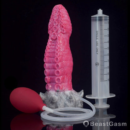 🐙 8.4” Giganteus Ejaculating Tentacle Dildo – Squirting Monster Fantasy - BeastGasm