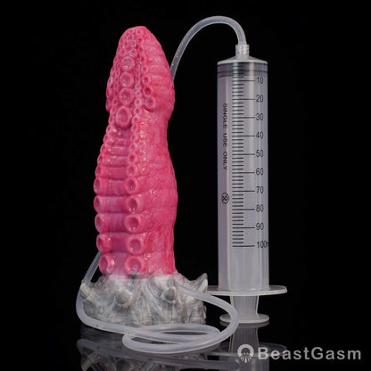 🐙 8.4” Giganteus Ejaculating Tentacle Dildo – Squirting Monster Fantasy - BeastGasm