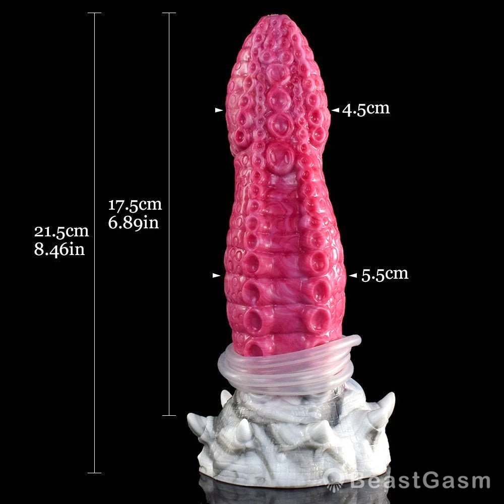🐙 8.4” Giganteus Ejaculating Tentacle Dildo – Squirting Monster Fantasy - BeastGasm