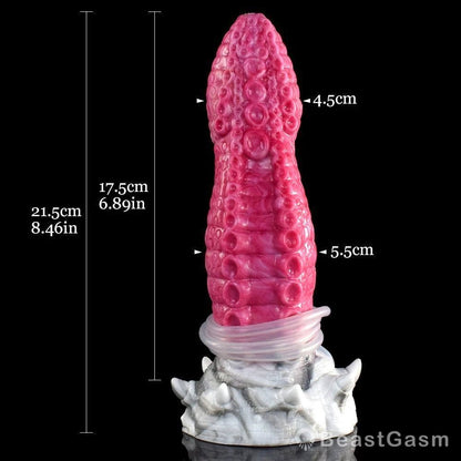 🐙 8.4” Giganteus Ejaculating Tentacle Dildo – Squirting Monster Fantasy - BeastGasm