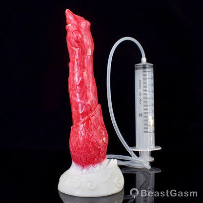 🦌 8.4 - Inch Cotys - Deer Horn Alien Dildo with Ejaculating Function - BeastGasm
