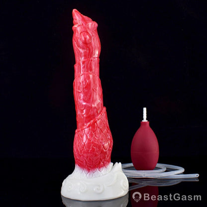 🦌 8.4 - Inch Cotys - Deer Horn Alien Dildo with Ejaculating Function - BeastGasm