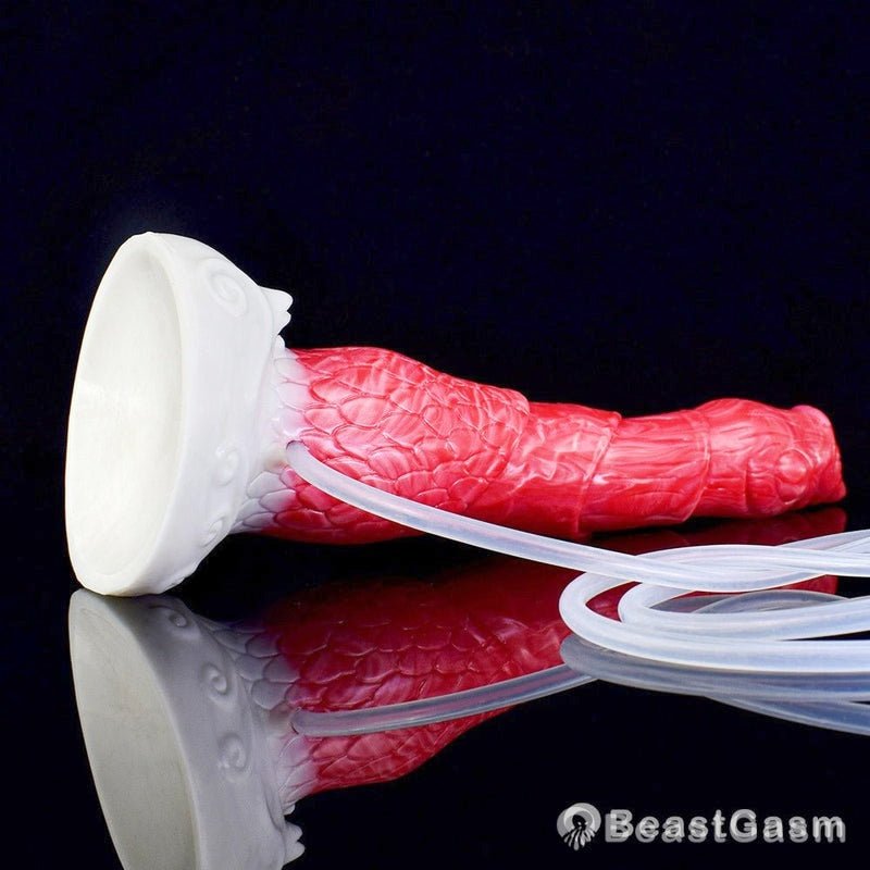 🦌 8.4 - Inch Cotys - Deer Horn Alien Dildo with Ejaculating Function - BeastGasm