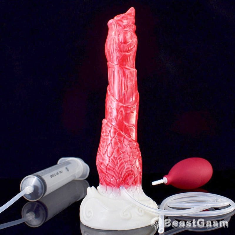 🦌 8.4 - Inch Cotys - Deer Horn Alien Dildo with Ejaculating Function - BeastGasm