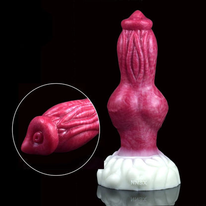 🐕 8.5 - Inch Turuk - Knotted Canine Dog Dildo - BeastGasm