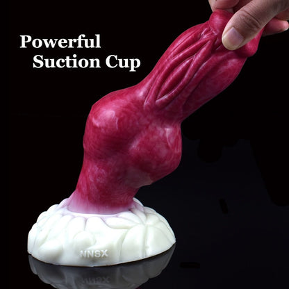 🐕 8.5 - Inch Turuk - Knotted Canine Dog Dildo - BeastGasm