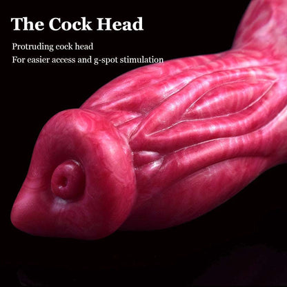 🐕 8.5 - Inch Turuk - Knotted Canine Dog Dildo - BeastGasm