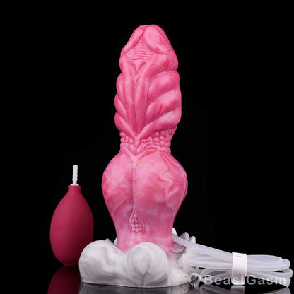 🐲8.9” Ejaculating Ogre Dildo – Lifelike Knot & Suction Cup - BeastGasm
