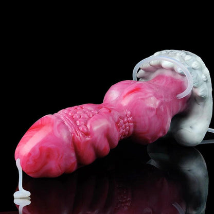 8.9” Ejaculating Ogre Dildo – Lifelike Knot & Suction Cup - BeastGasm