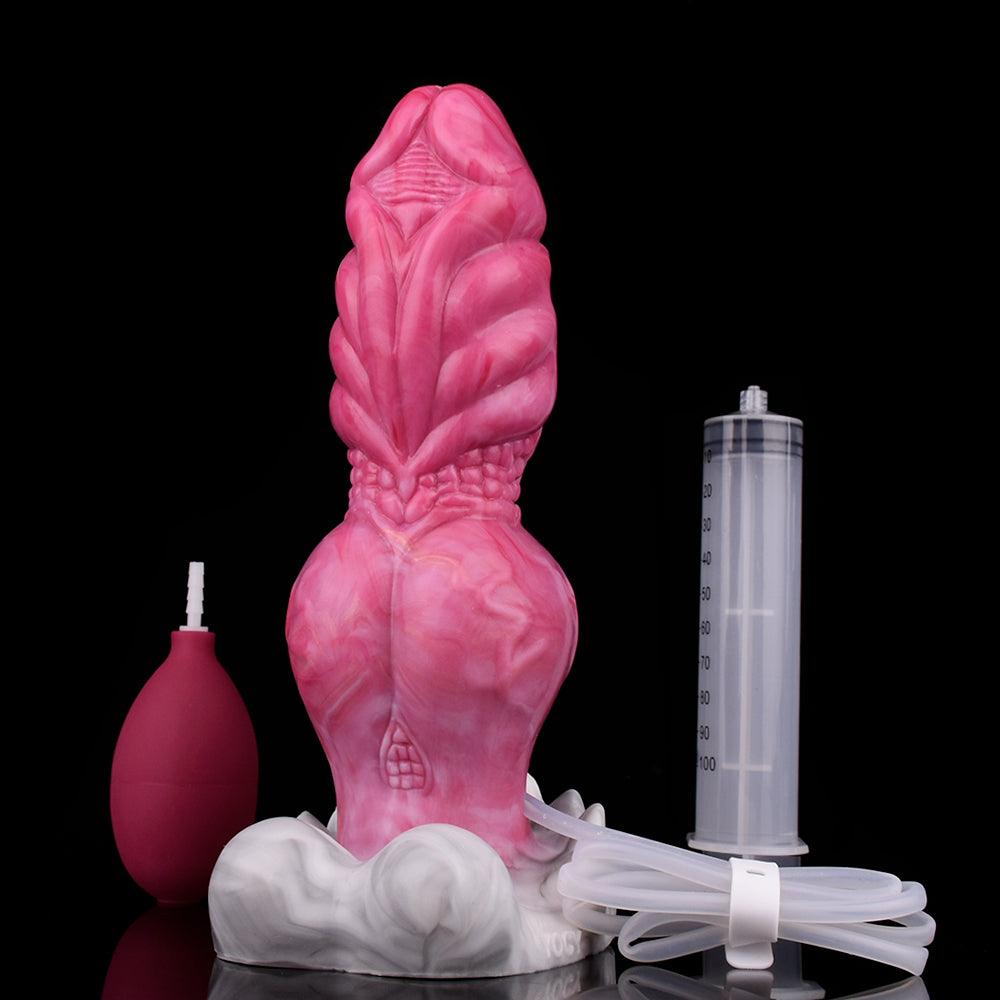 8.9” Ejaculating Ogre Dildo – Lifelike Knot & Suction Cup - BeastGasm