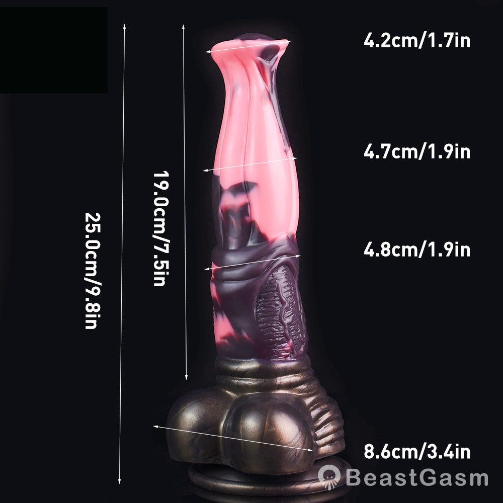 🐴 ديلدو حصان خيالي فيليكس بطول 9.84 بوصة | حصان واقعي