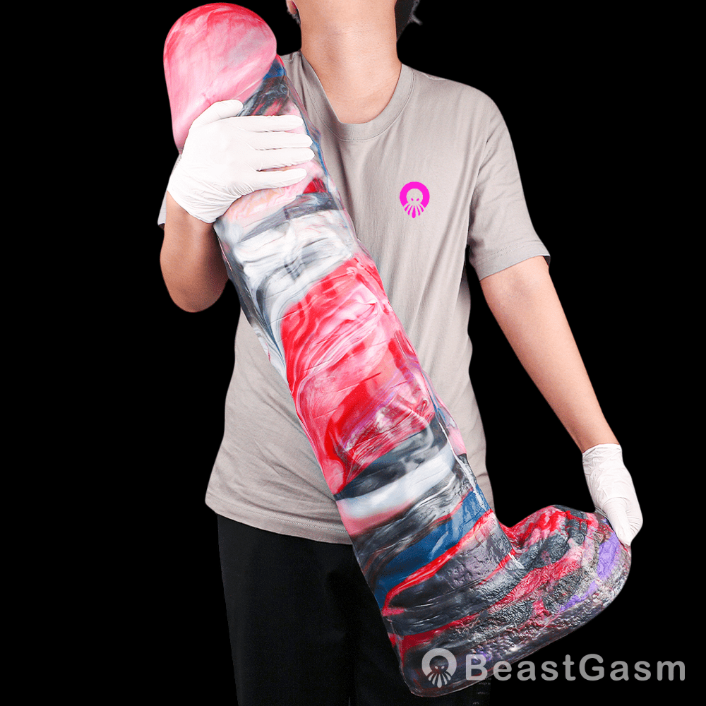 World's Largest 34 Inch Marble Fantasy Dildo BeastGasm World's Largest 34 Inch Marble Fantasy Dildo BeastGasm