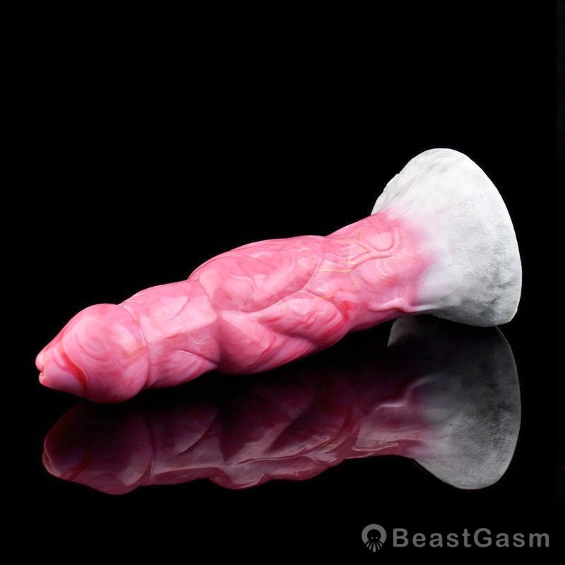 👹 9 - Inch Acastus Knot Vibrator – Realistic Monster Dildo with Vibrations - BeastGasm