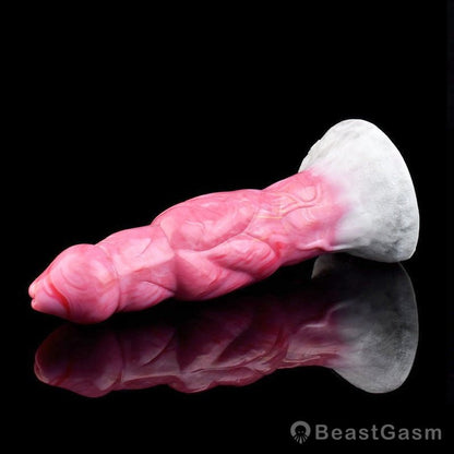 👹 9 - Inch Acastus Knot Vibrator – Realistic Monster Dildo with Vibrations - BeastGasm