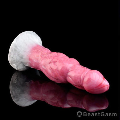 👹 9 - Inch Acastus Knot Vibrator – Realistic Monster Dildo with Vibrations - BeastGasm