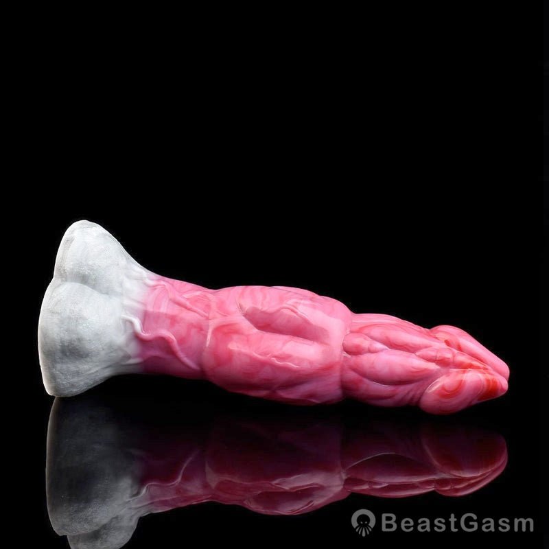 👹 9 - Inch Acastus Knot Vibrator – Realistic Monster Dildo with Vibrations - BeastGasm