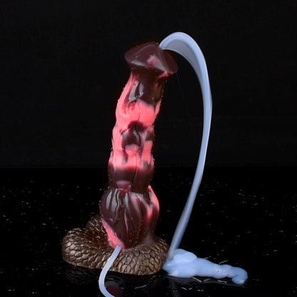 🐎 9.3 - Inch Shadowfax, Knotted Ejaculating Horse Dildo - BeastGasm