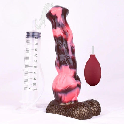 🐎 9.3 - Inch Shadowfax, Knotted Ejaculating Horse Dildo - BeastGasm