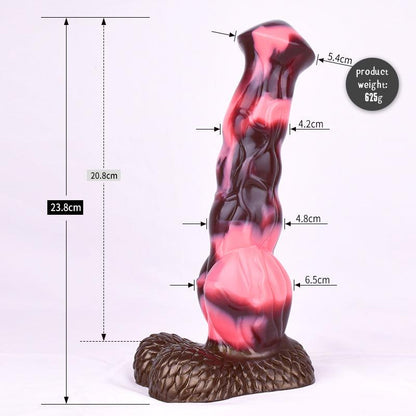 🐎 9.3 - Inch Shadowfax, Knotted Ejaculating Horse Dildo - BeastGasm