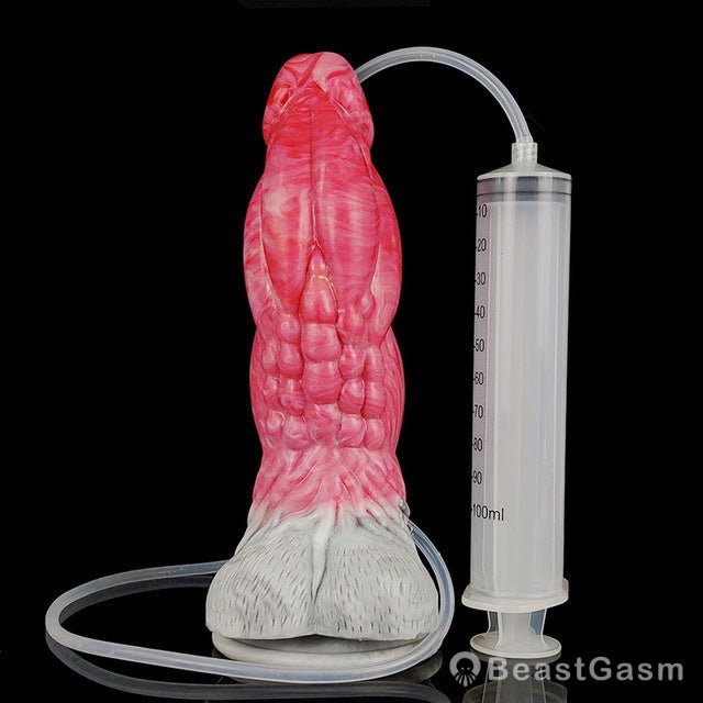 👽 9.4 - Inch Teres - Huge Knot Alien Dildo with Squirting Function - BeastGasm